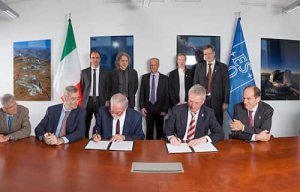 Signature du contrat pour le système d'optique adaptative à étoiles laser MAORY pour l'E-ELT
