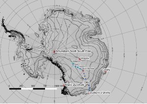 Projet EAIIST : un raid scientifique d'exploration des zones les plus arides du plateau de l'Antarctique de l'Est 