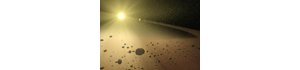 De la poussière à proximité de la zone habitable des étoiles
