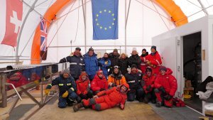 A great success for Beyond EPICA third drilling campaign: reached 1836 meters of depth in the Antarctic ice sheet