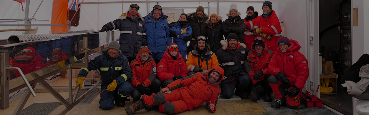 Un grand succès pour la troisième campagne du forage Beyond EPICA : la profondeur de 1836 m atteinte dans la calotte Antarctique