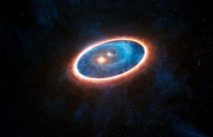 Voyage au coeur d'un système solaire triple en formation