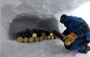  ICE MEMORY : arrivée des carottes de glace de l'expédition Illimani à Grenoble
