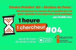 [Conférence 1h-1Chercheur] Comment répondre à un problème majeur de santé publique ? Pourquoi révolutionner la mesure de la qualité de l'air ?