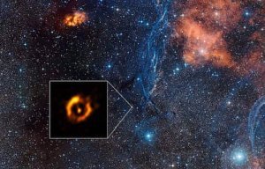 L'image la plus détaillée à ce jour d'un disque de poussière autour d'une étoile vieillissante