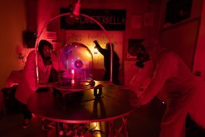 [Exposition & Performances artistiques] Climat, humour noir & simulateur d'aurore polaires à la biennale des villes en transition !