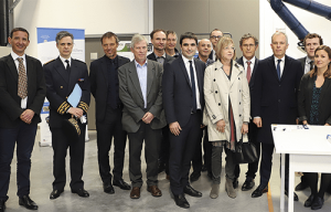 Le Président de l'Assemblée nationale visite deux laboratoires de l'OSUG