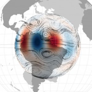 Détection d'ondes hydromagnétiques rapides dans le noyau de la Terre