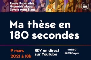Concours Ma thèse en 180 secondes - Édition 2021, 100% numérique !