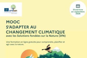 [MOOC] « S'adapter au changement climatique avec les Solutions fondées sur la Nature »