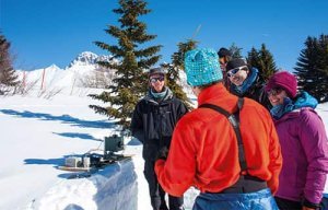 La Snow Science Winter School s'invite au col du Lautaret