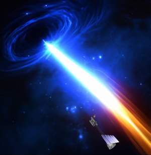 IXPE perce les secrets des jets de matière en provenance des trous noirs géants 