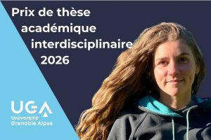 Prix de thèse 2026 : Manon Lorcery lauréate du prix de thèse interdisciplinaire