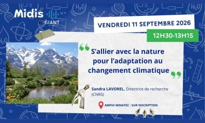 [Conférence Midi by GIANT] S'allier avec la nature pour l'adaptation au changement climatique