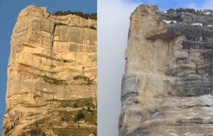 instabilité gravitaire : l'éboulement du pilier Ouest du Granier