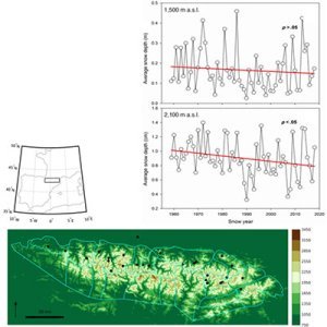 Comment a évolué l'enneigement des Pyrénées au cours des dernières décennies ?