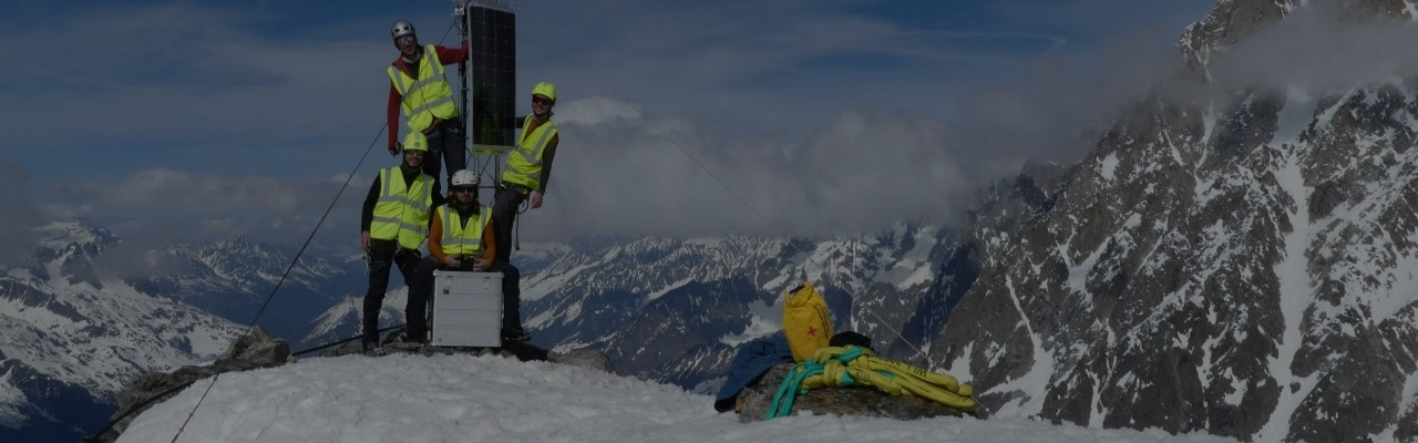 New seismic station installed in the Mont Blanc massif