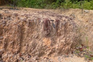 Étude minéralogique de cuirasses latéritiques de la Guyane pour mieux comprendre la formation des latérites en Amazonie
