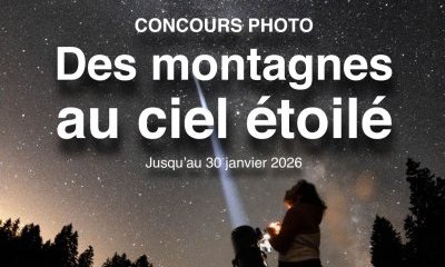 Concours photographique « Des montagnes au ciel étoilé »